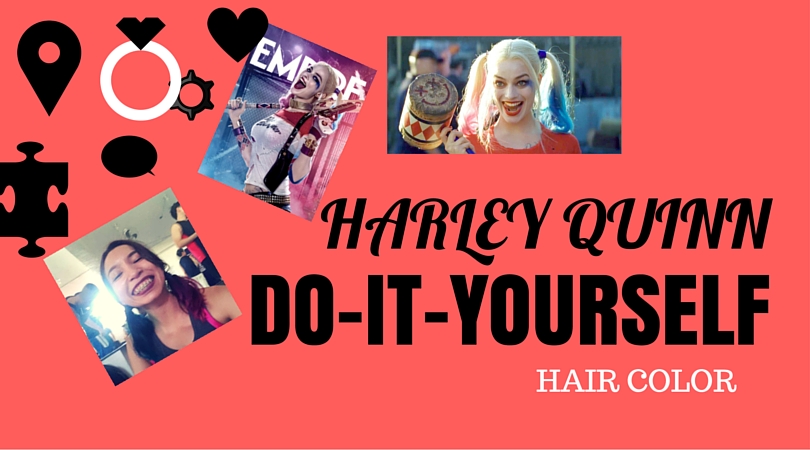 Harley-Quinn-Diy-发染料