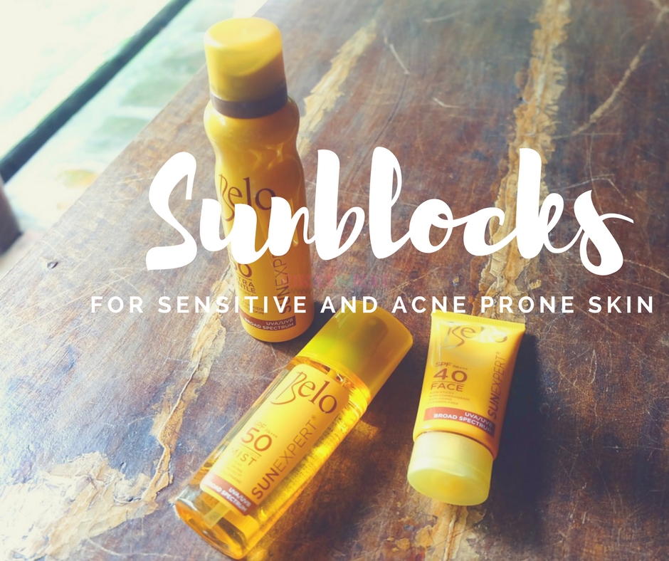 Sunblocks敏感 - 痤疮易一肤皮肤 - 贝洛