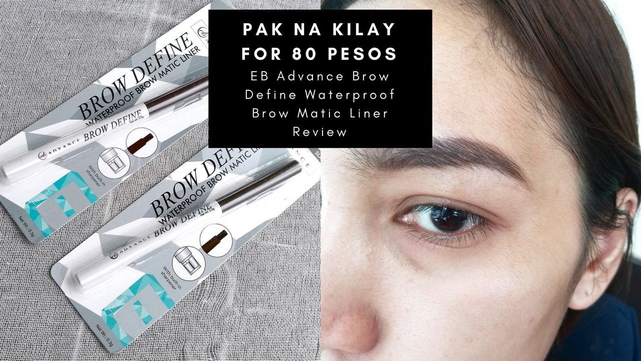 EB Advance Brow Define Waterproof Brow Matic Liner Review