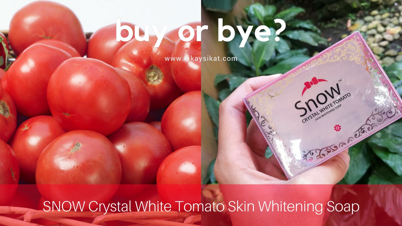 snow crystal white tomato skin whitening soap