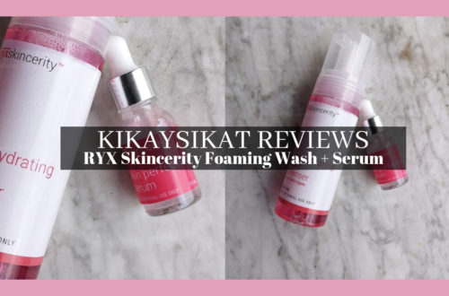 RYX Skincerity Foaming Wash Serum Review