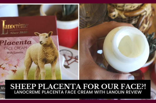 Lanocreme Placenta Face Cream with Lanolin Review